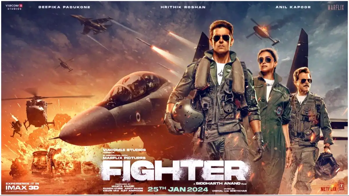 Fighter Movie Watch On Netflix Free 2024 Star Punjabi