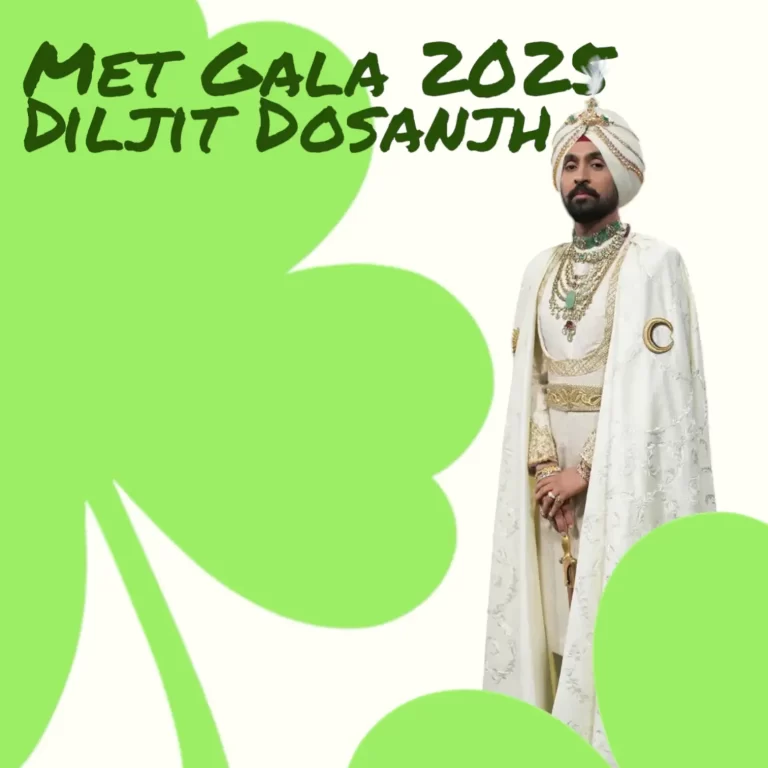 Diljit Dosanjh at the Met Gala 2025